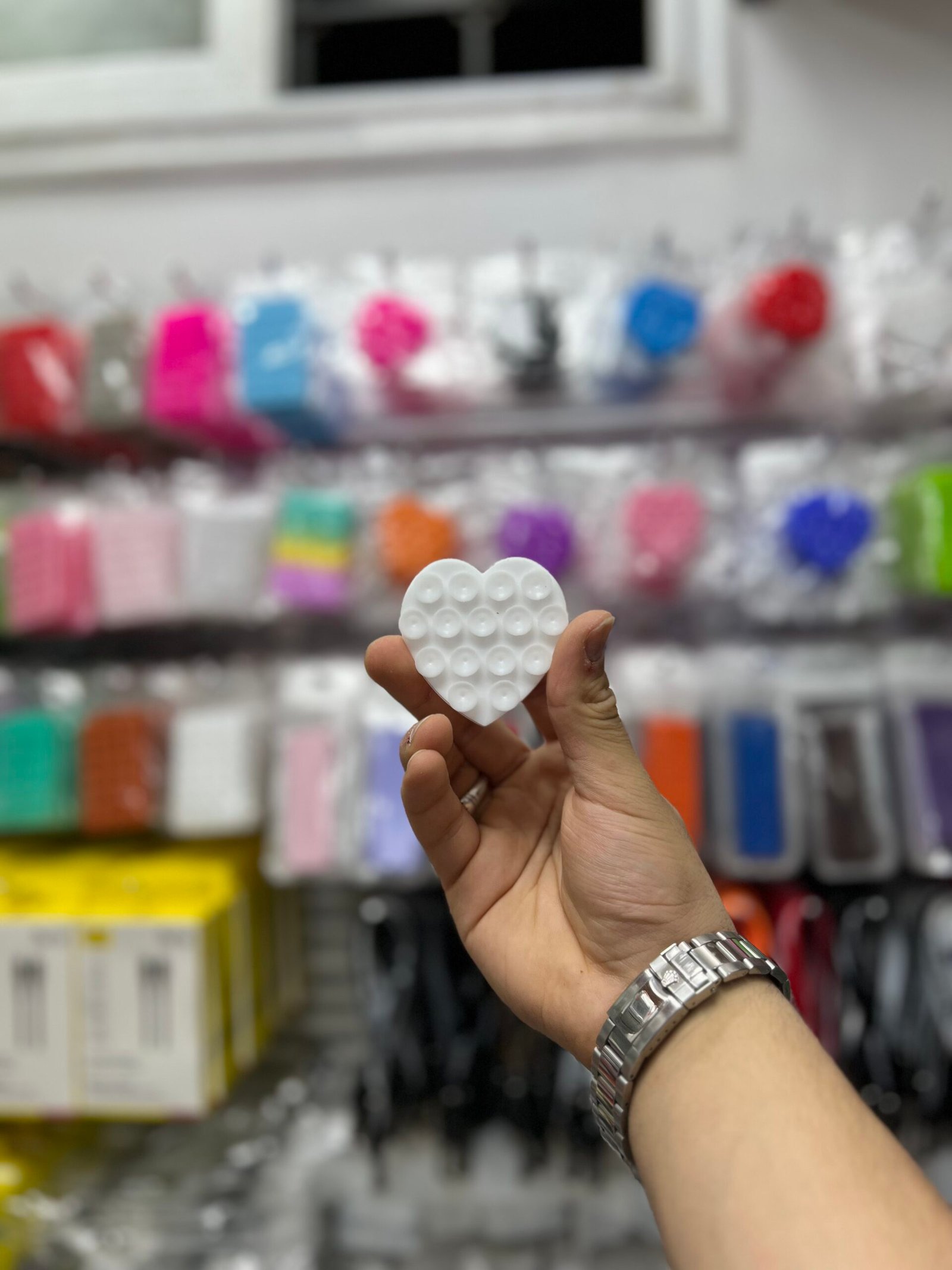 Home ventouse coeur double